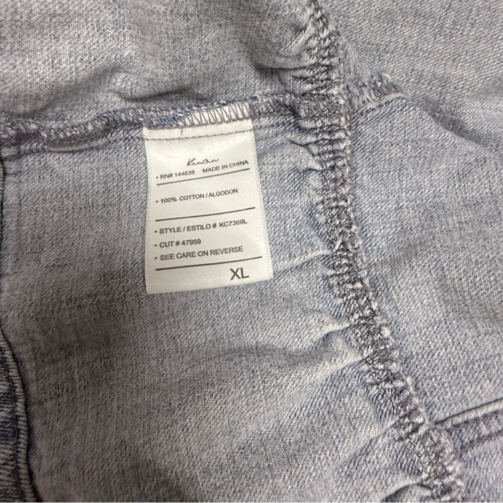 KanCan Denim Peplum Jacket Small Fit! - Picture 5 of 7